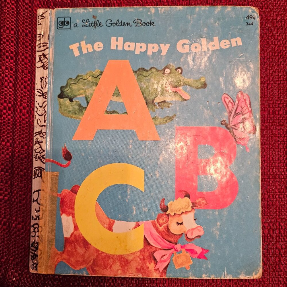 The Happy Golden ABC A Little Golden Book 1972
